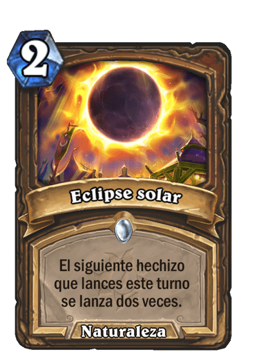 Eclipse solar image