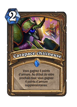 Carapace chitineuse