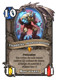 Thaddius, monstruosité