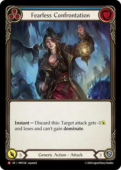 Fearless Confrontation Crop image Wallpaper