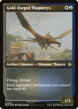 Gold-Forged Thopteryx image