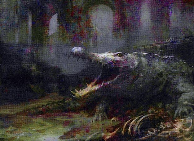 Catacomb Crocodile Crop image Wallpaper
