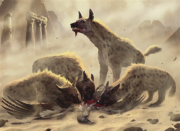 Hyena Pack Crop image Wallpaper