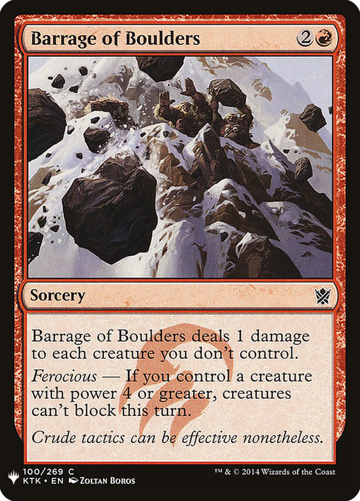 Barrage of Boulders Full hd image
