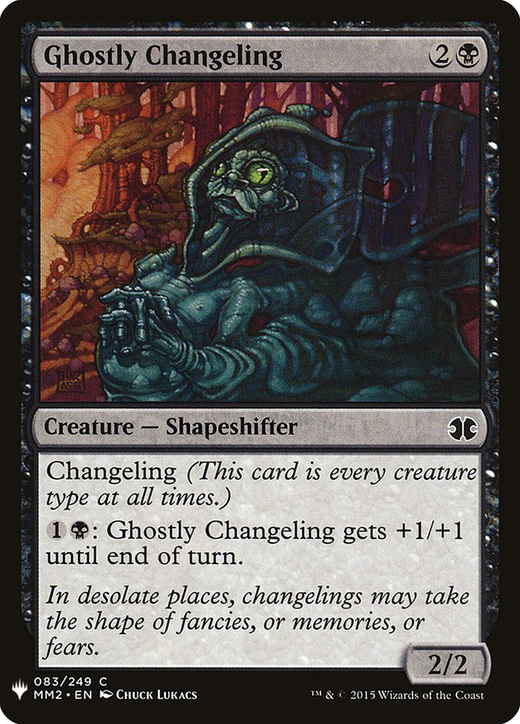 Ghostly Changeling | Magic: the Gathering MTG Cards