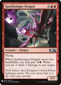 Sparktongue Dragon image
