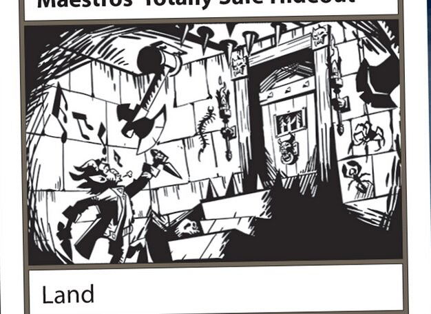 Maestros' Totally Safe Hideout Crop image Wallpaper