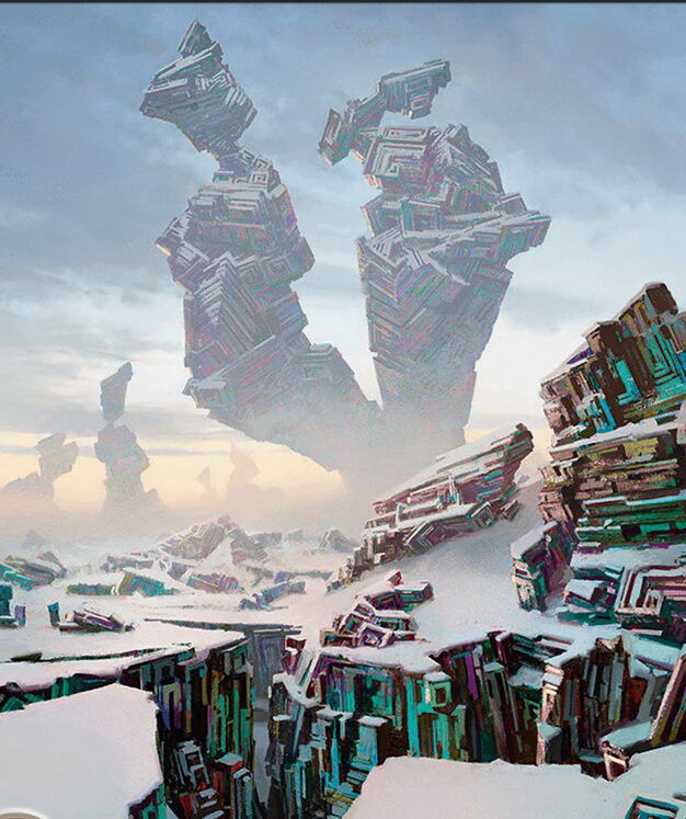 Snow-Covered Wastes Crop image Wallpaper