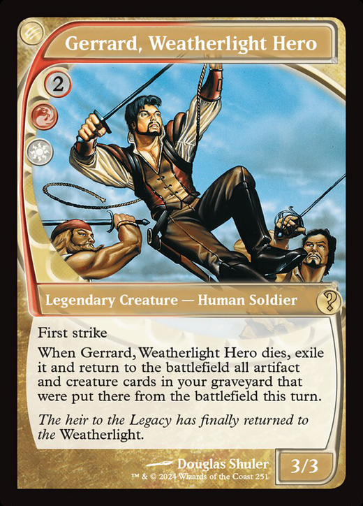 Gerrard, Weatherlight Hero Full hd image