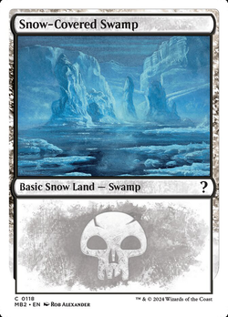 Snow-Covered Swamp image