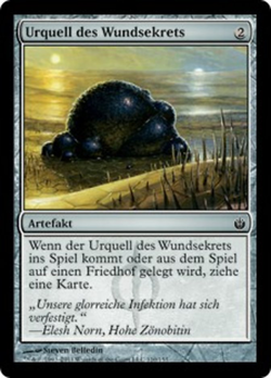 Urquell des Wundsekrets