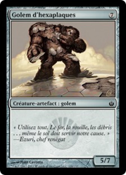 Golem d'hexaplaques image