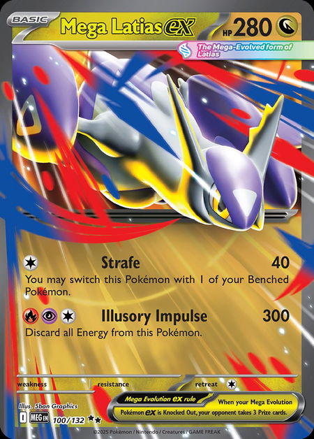 Mega Latias ex: Mega Evolution (Standard, 2025.2 - Ver.1) deck image