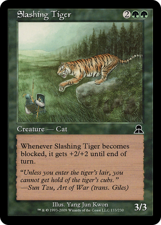 Slashing Tiger Full hd image