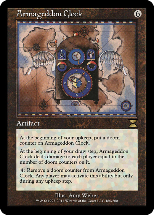 Armageddon Clock  Magic: the Gathering MTG Cards