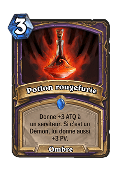 Potion rougefurie