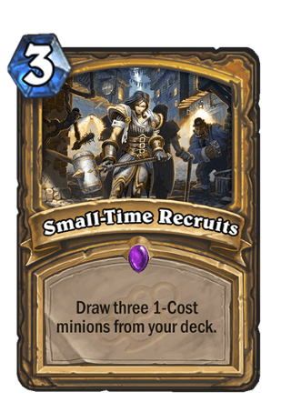 Small-Time Recruits image