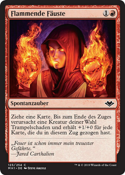 Flammende Fäuste