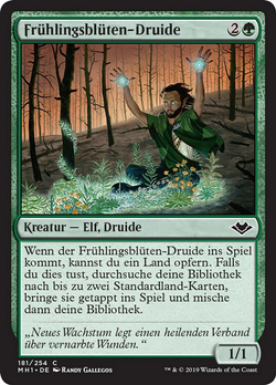 Frühlingsblüten-Druide