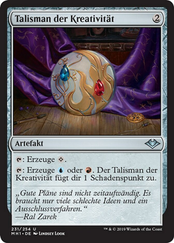 Talisman der Kreativität