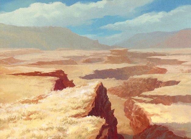 Sunbaked Canyon Crop image Wallpaper