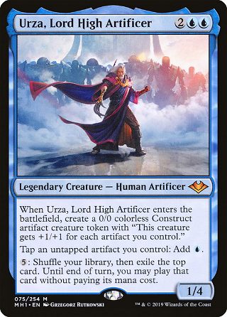 Urza, Lord High Artificer image