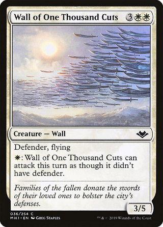 Wall of One Thousand Cuts image