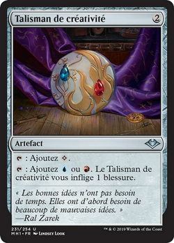 Talisman de créativité