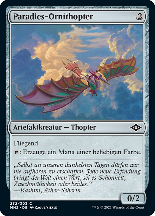 Paradies-Ornithopter image