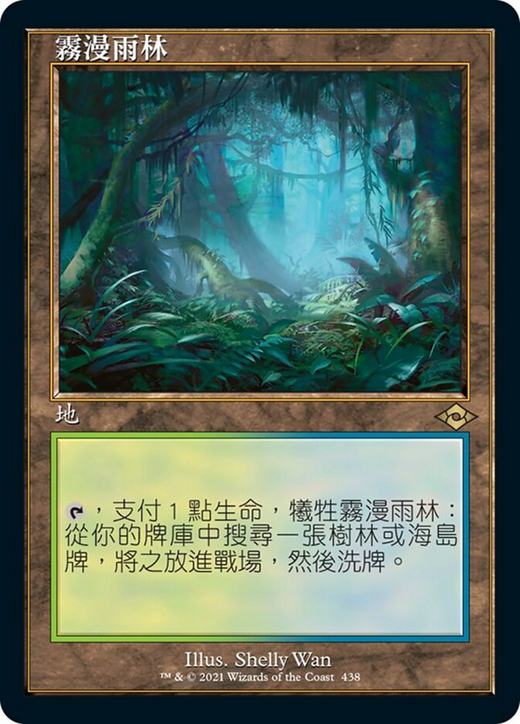 Misty Rainforest Full hd image