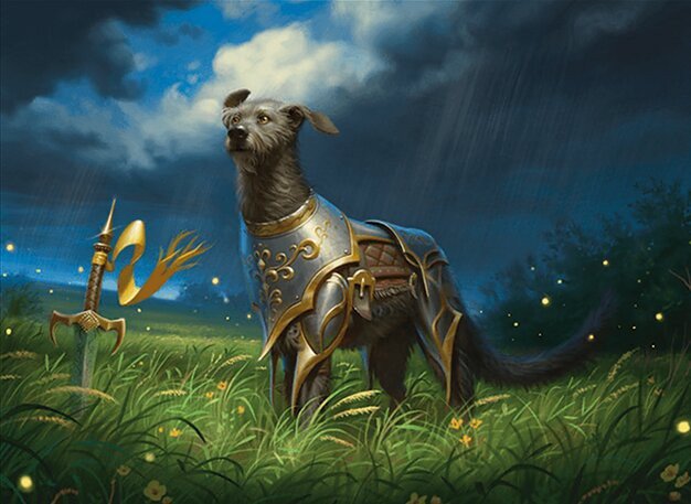 Faithful Watchdog Crop image Wallpaper