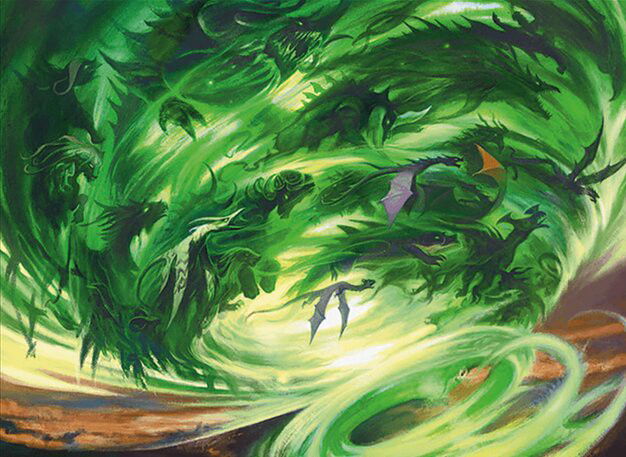 Monstrous Vortex Crop image Wallpaper