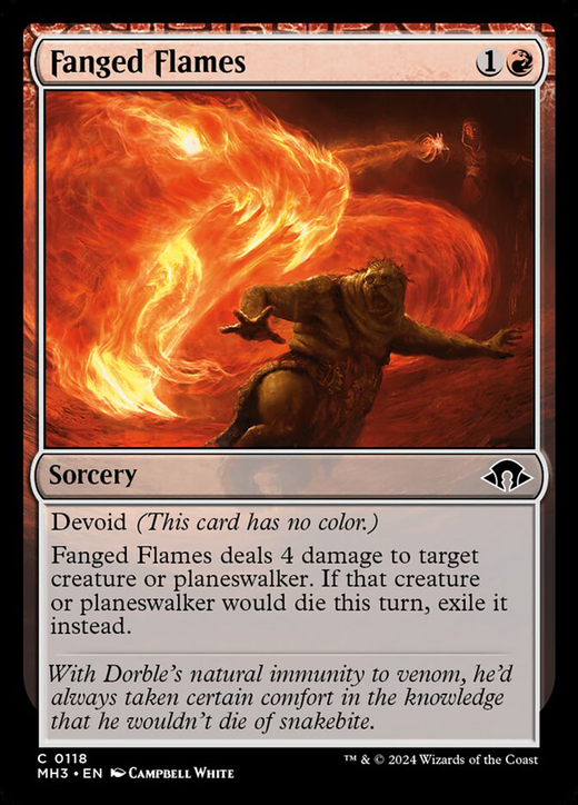 Fanged Flames Full hd image