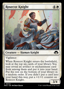 carta spoiler Rosecot Knight