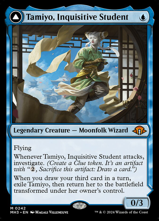 Tamiyo, Inquisitive Student // Tamiyo, Seasoned Scholar Full hd image