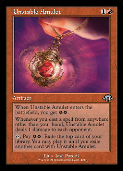 Amuleto inestable