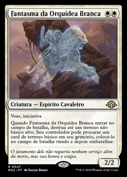 Fantasma Orquídea Branca