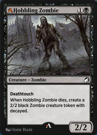 A-Hobbling Zombie image