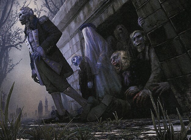 Ghoulish Procession Crop image Wallpaper