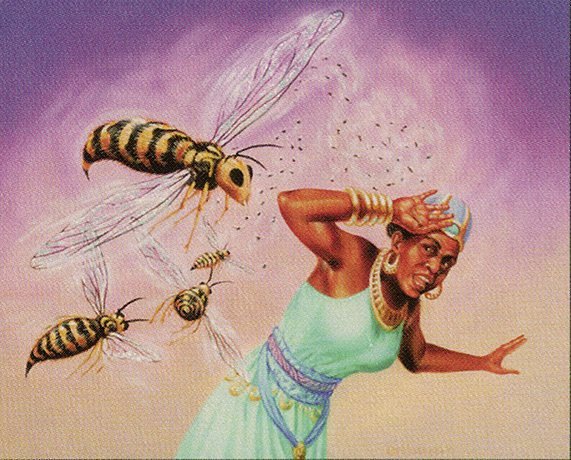 Unyaro Bee Sting Crop image Wallpaper