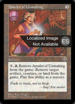 Amulet of Unmaking image