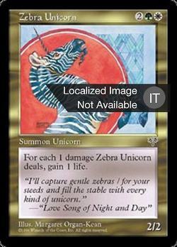 Unicorno Zebrato image