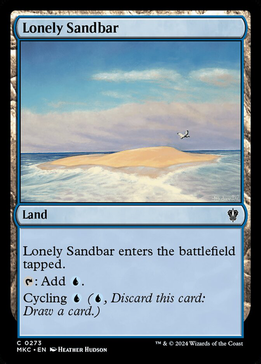 Lonely Sandbar Full hd image