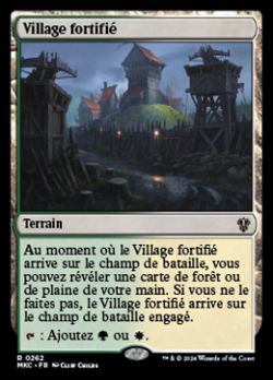 Village fortifié image