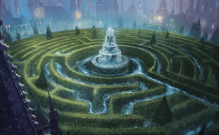 Lost in the Maze Crop image Wallpaper