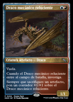 Draco mecánico reluciente image