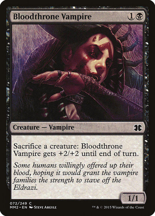 Vampire du trône de sang image