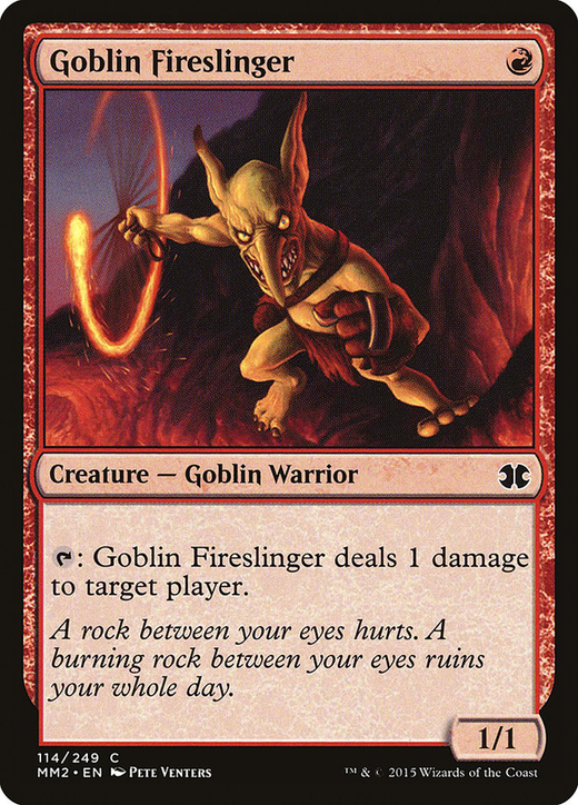 Feuerschleudernder Goblin image