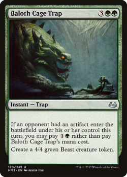 Baloth Cage Trap
巨蟒囚笼陷阱