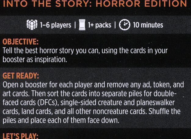 Into the Story: Horror Edition Card // Into the Story (cont'd) Card Crop image Wallpaper